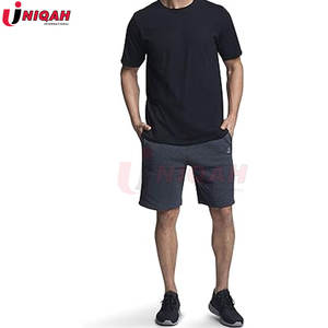 Camisetas de manga corta de mezcla de algodón Dri-Power para hombre-Absorbe la humedad, protección contra olores, UPF 30 +, disponible en tallas - Product Image 2