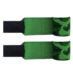 Sangles de poignet en néoprène d'haltérophilie de musculation enveloppes réglables antidérapantes équipement de fitness de haute qualité entretenues par OEM - Product Image 2