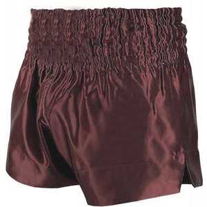 กางเกงมวยไทยผ้าซาตินโพลีเอสเตอร์ 100% น้ำหนักเบา สำหรับผู้ชาย  สำหรับคิกบ็อกซิ่ง MMA ชกมวยไทย - Product Image 1