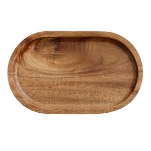 <b>Restaurant</b> <b>Supplies</b> Eco Friendly Handmade Wooden Serving Tray Snacks Drinks Display Serving Dish Decorative Accent Style - Product Image 6