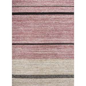 Alfombra de Lana y Viscosa Tejida a Mano con Rayas Azules para el Hogar - Modelo HWV-51073 - Product Image 1