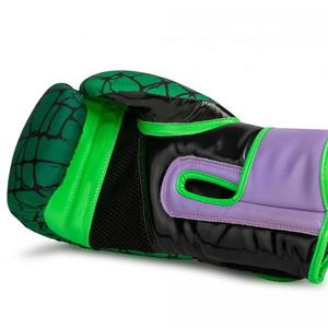 High Quality Custom Logo New Arrival Leather <b>Boxing</b> Gloves with Hand Grips for MMA Training Men's Adult Use - Product Image 2