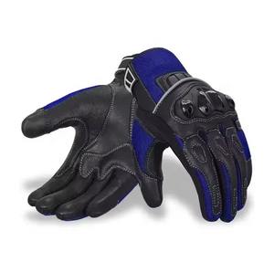 High Quality Leather Riding <b>Gloves</b> Men Motorbike Racing <b>Gloves</b> <b>Sports</b> Protection Cycling Skiing <b>Other</b> Outdoor Activities - Product Image 1