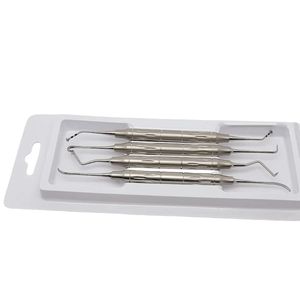 Kit de levage du sinus dentaire manuel en acier inoxydable 4 pièces, séparateur de périoste, outils de levage externe pour le sinus maxillaire - Product Image 4