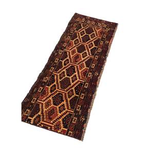 Alfombra de Lana Anudada a Mano Kiaan Gold Paem-713, Diseño Geométrico Clásico para el Hogar, Rectángulo Grande para Sala de Estar y Dormitorio, Técnicas Hechas a Mano - Product Image 2