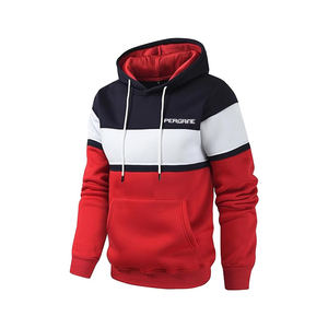 Street Style Custom Oversized Mens Hoodies Blank Plain Bulk Invierno Hombres Sudadera Pullover Hoodies - Product Image 5