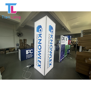 Caja de luz LED retroiluminada portátil Nilokohan Trade Show Stand Display Walls para exhibición y exhibición de carteles - Product Image 1