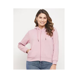 Sweat-shirt à capuche zippé pour femme, élégant, pour le quotidien, les voyages et le confort - Product Image 4