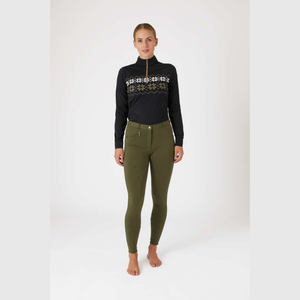 2024 culottes équestres à siège complet Offre Spéciale culottes d'équitation en nylon confortables avec le meilleur prix Silicone imprimé - Product Image 5