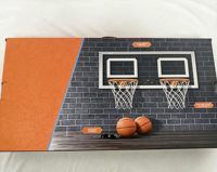Double panier de basket-ball avec panneau de 23 pouces
