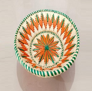 Venta caliente hermoso juego hecho a mano de pared colgante cesta de algas marinas decoración de entrada de habitación tapices decorativos - Product Image 1