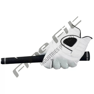 Gants de golf en peau de mouton avec logo personnalisé Service OEM Vente en gros de vêtements de sport Nouveau design antidérapant léger fermeture à boucle de haute qualité - Product Image 5