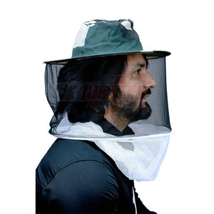 Sombrero de protección para Apicultor con velo envolvente Red Velo de apicultura de cara completa con sombrero para el sol y panel de malla - Product Image 4