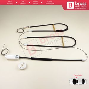 BWR487 ensemble de réparation de lève-vitre électrique porte droite pour série 3 E46 coupé Cabrio cabriolet 1999-2007 2/3 porte 51338229106 - Product Image 2