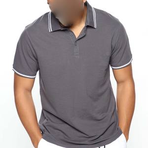 Nuevo diseño de polos para hombre para el verano de algodón de alta calidad de talla grande, material hecho de ropa informal, polos de diferentes colores para hombre - Product Image 4