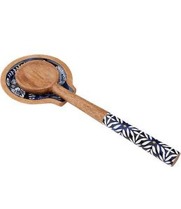 2024 Haute Vente Moderne Lisse En Bois Cuillère Reste Ustensiles Pot Clips pour Cuisine Cuisinière - Product Image 5