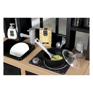 Ensemble de jouets de cuisine et d'alimentation Loft marron et noir 7600312600 avec accessoires 74x29x96cm - Product Image 5