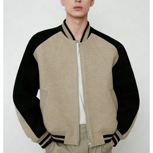 NUEVO 2025 Venta al por mayor Bordado personalizado Invierno 100% Lana Chenille Lettermen Vintage Lana Varsity Jacket para hombres - Product Image 2