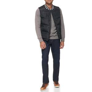 High Quality <b>Men's</b> Sleeveless Puffer Jacket OEM Custom Printed Winter <b>Mens</b> Puffer <b>Vest</b> with Pockets Wholesale Supplier - Product Image 4