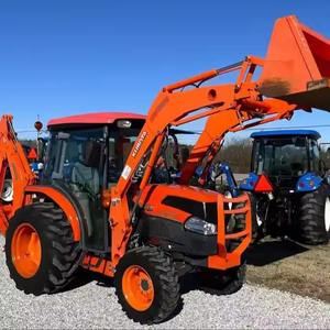 Tracteur à 4 roues avec chargeur frontal Tracteurs Kubota Camions Agriculture Mini Tracteur agricole Pelouse - Product Image 1