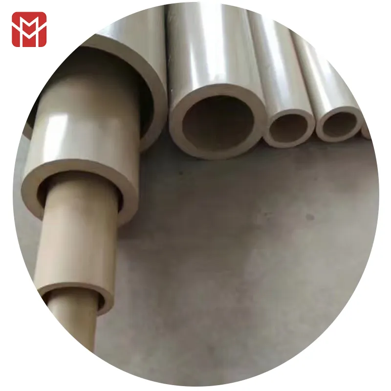 Durable Lightweight Plastic Material Polyetheretherketone Hollow Bar PEEK Tube Pipe