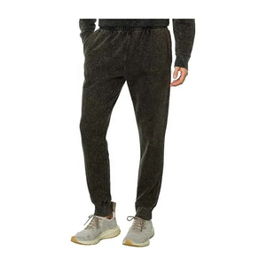 กางเกงผ้าแห้งแบบพอดีตัวสำหรับเล่นกีฬาปรับแต่งได้สไตล์ลำลองกลางยืดหยุ่นน้ำหนักเบาย้อมธรรมดา - Product Image 1