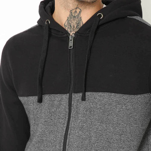 เสื้อฮู้ดลำลองโอเวอร์ไซส์ของผู้ชายเสื้อฮู้ดสีพื้นโลโก้แบบกำหนดเองพิมพ์ลายเฉพาะบุคคลเสื้อผ้าแนวสตรีทฮิปฮอป2026 OEM - Product Image 4