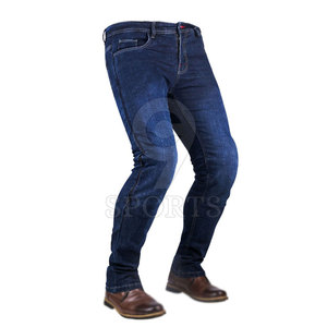 Pantalon en jean de couleur personnalisée de la meilleure qualité pour hommes nouveau style d'utilisation décontractée en plein air taille moyenne légère - Product Image 2