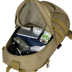 Mochila Escolar Clásica de 20L, Táctica, Ligera, Impermeable, Antirrobo, con Estampado de Camuflaje, para Campamento al Aire Libre y Uso Diario - Product Image 5