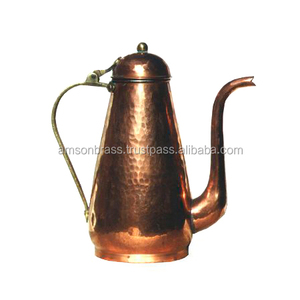 กาต้มน้ำทองแดงโบราณขนาดใหญ่ - Product Image 4