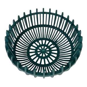 Pot à fleurs en plastique noir de forme ronde de style zen asiatique d'origine vietnamienne pour la maison, le jardin et la pépinière, taille 300x165 GL-B30 - Product Image 1