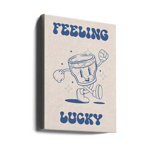 Feeling Lucky 100% Cotton Jersey Pattern-Designed Clothing - Product Image 1