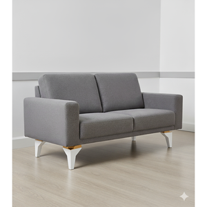 Pata de Mueble de Plástico Blanca en Forma de T de 14 cm, Resistente, para Sofá, Cama, Gabinete, Diseño Moderno para Sala de Estar, Modelo VENUS-14-WHT - Product Image 2