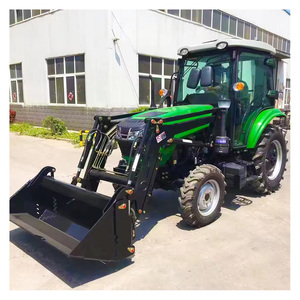 2024 Venta caliente Mini 80 HP Tractores con cargador frontal Cuatro en un cubo - Product Image 2