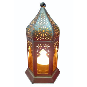 Bougeoir en fer de conception classique de lanterne marocaine en métal noir de la plus haute qualité pour la décoration de la maison et du jardin Utilisation de Noël - Product Image 6