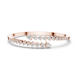 Pulsera de Diamantes CVD de 1.96 CT, Creados en Laboratorio, VVS-VS EF, Diseño Elegante, Oro de 18K, 14K, 10K y Plata 925, Color Rosa - Product Image 3