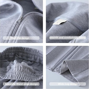 Adultos Ropa al aire libre Mujeres Crop Top Track Suits Set Transpirable Alta calidad Hecho Mujeres Crop Top Track Suits Set - Product Image 6