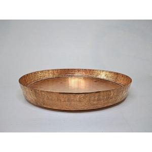 Bandeja de servicio de latón y metal de diseño premium antiguo con detalles ornamentados, forma y tamaño personalizados, use la bandeja de servicio al mejor precio - Product Image 5