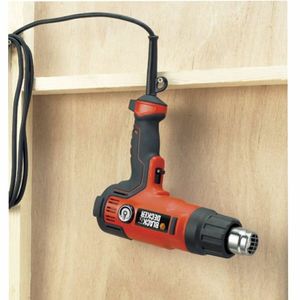Pistolet à air chaud Black & Decker KX2200K-QS 2000W pour bricolage, avec plage de température de 65°C à 650°C, alimentation électrique - Product Image 3