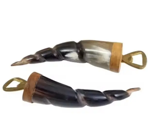 Ouvre-bouteille en corne Ouvre-bouteille en corne naturelle Ouvre-bouteille en corne pour bar et fête Prix de gros de l'Inde - Product Image 3