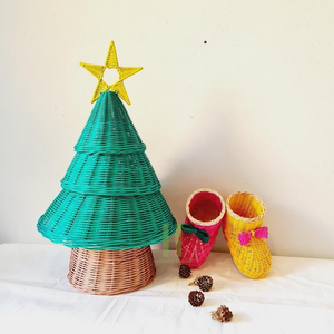 Árbol de Navidad de algas marinas más vendido con decoración de Metal de estrella Navidad para el hogar OEM logotipo personalizado hecho a mano OEM Vietman - Product Image 5