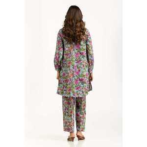 Conjunto coordinado de chifón estampado Karandi bohemio para primavera/verano IPST-55095 - Product Image 4