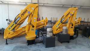 Petite grue de bateau hydraulique du fabricant PumaCrane 1 tonne 3 tonnes nouvelle condition grue de pont à flèche articulée pour boîte de vitesses de bateaux de travail - Product Image 2