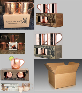 แก้วทองแดง Mule/ของขวัญล่อแก้ว/ของขวัญส่งเสริมการขายและธุรกิจชุดของขวัญผู้ชายหรูหราชุดของขวัญส่งเสริมการขายของขวัญองค์กรสำหรับปฏิบัติการ - Product Image 5