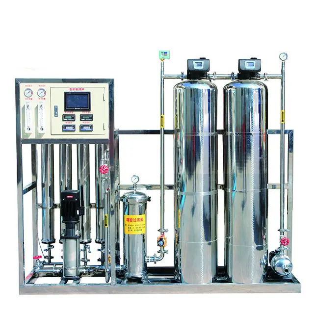 500L आरओ 500LPH 1000LPH 1 2 टन जल शोधन फिल्टर रिवर्स ऑस्मोसिस