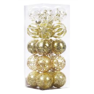 Ornement de boule d'arbre de Noël de paillettes Offre Spéciale décoration suspendue de porte d'entrée pour le support et les accessoires de fête de vacances - Product Image 5