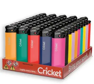 2024 хорошая многоразовая Зажигалка для крикета с оптовым кодом, зажигалки для крикета, хорошие цены