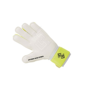 Gants de gardien de but à coupe plate antidérapants de nouvelle conception Fermeture à boucle et crochet Protection des doigts en latex Logo personnalisé Gants unisexes de haute qualité - Product Image 6