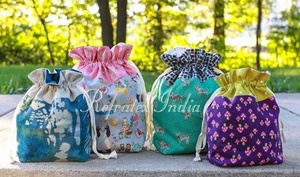 Drawstring <b>Bag</b> for Fashion in Best Quality and More Color Made From Refratex India Private Limited in India - Product Image 2