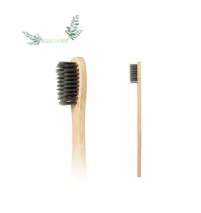Sikat gigi bambu dapat terurai dengan Logo dan dapat dikemas khusus dengan kualitas tinggi dari Eco2go Vietnam
